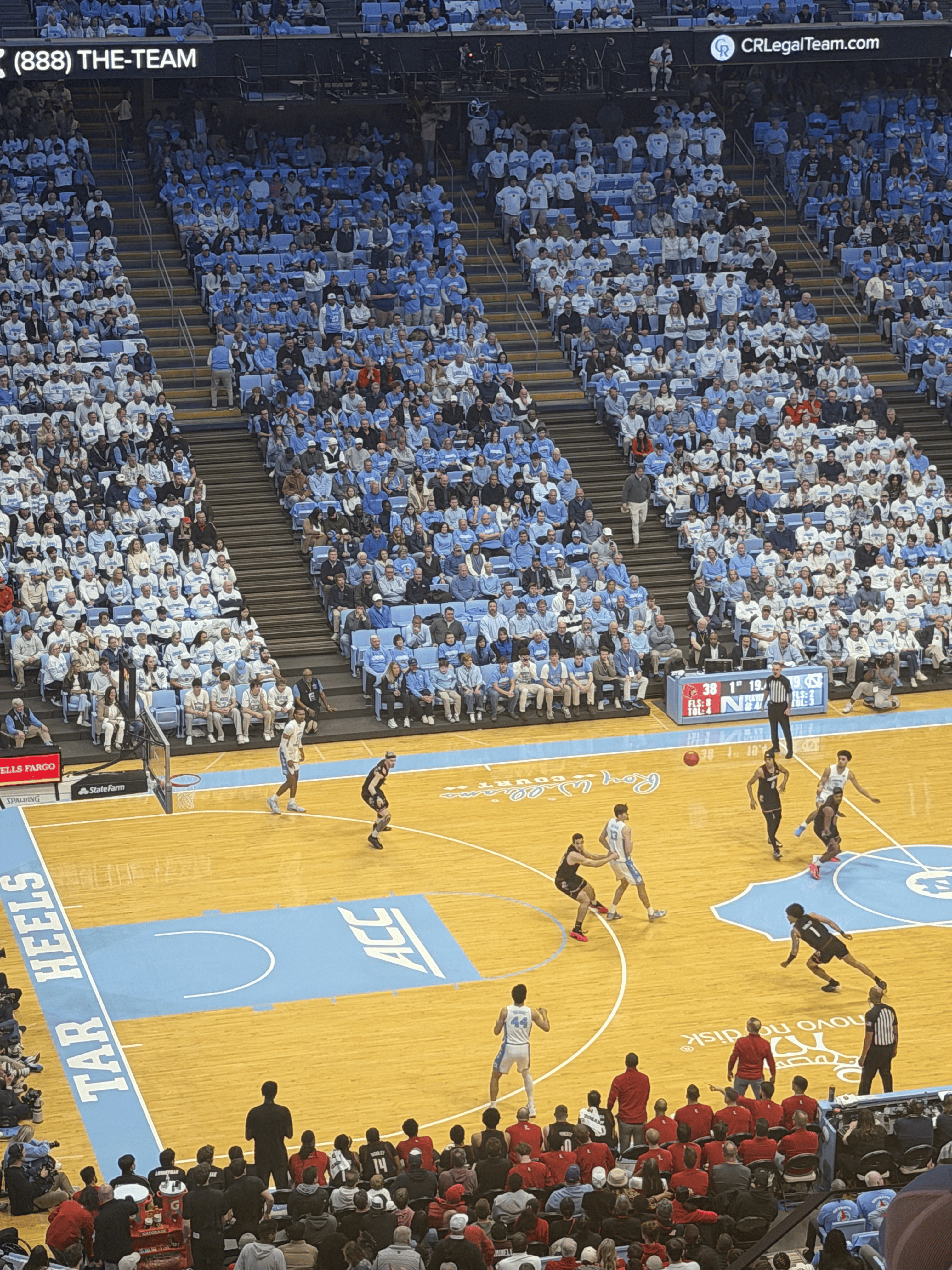 Photo of basketball game